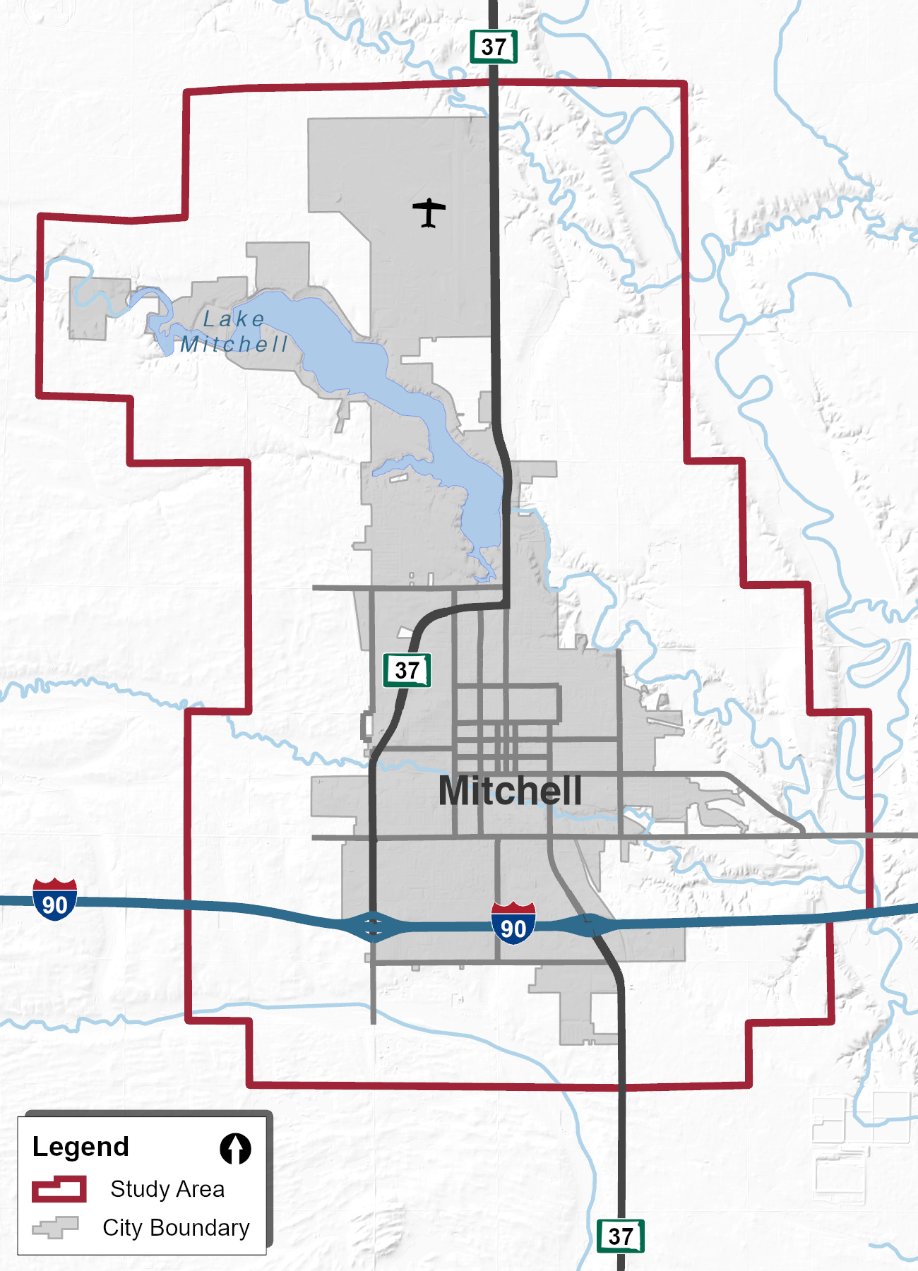 study area map